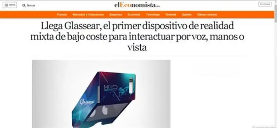 Destacado en el Principal Periódico Económico de España